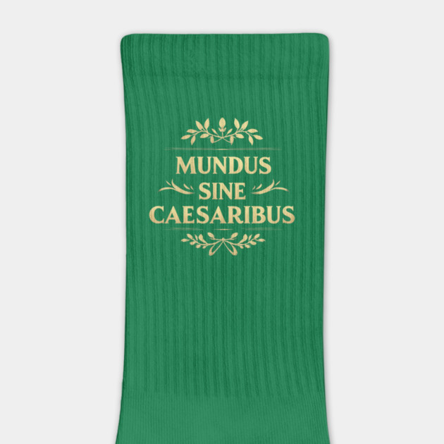 Mundus-Sine-Caesaribus by Creatifly Graphic Tees