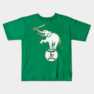 Vintage-Oakland-Athletics Kids T-Shirt