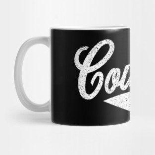 Vintage Cougars Throwback Basketball Mug