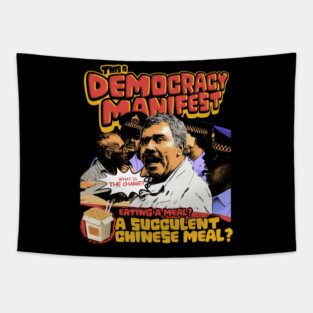 This Is Democracy Manifest Tapestry
