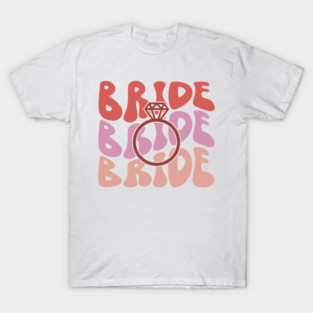 Pink Bride Ring design T-Shirt
