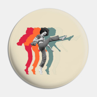 Sally Omalley Retro Pin