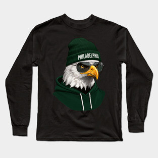 Philadelphia Spirit Animal Eagle Long Sleeve T-Shirt