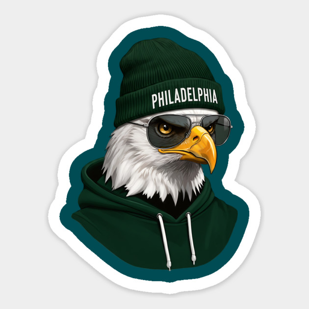Philadelphia Spirit Animal Eagle Magnet by UrbanLifeApparel