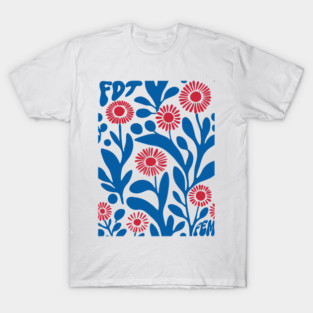 FDT flower, Foxtrot Delta Tango T-Shirt