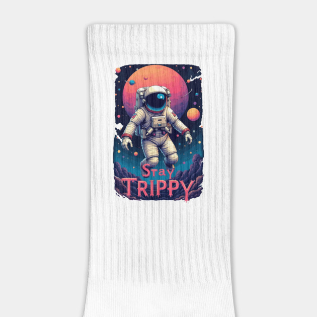 Stay Trippy Astronaut Design by Urbanprint