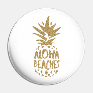 Aloha Beaches Bachelorette Pin