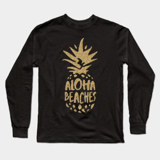 Aloha Beaches Bachelorette Long Sleeve T-Shirt