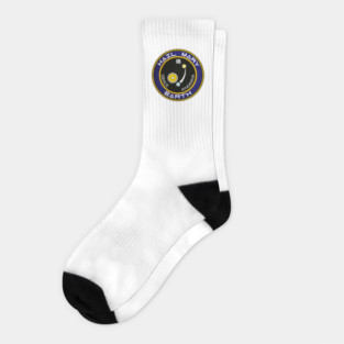 Project Hail Mary Pocket Mission Patch Socks