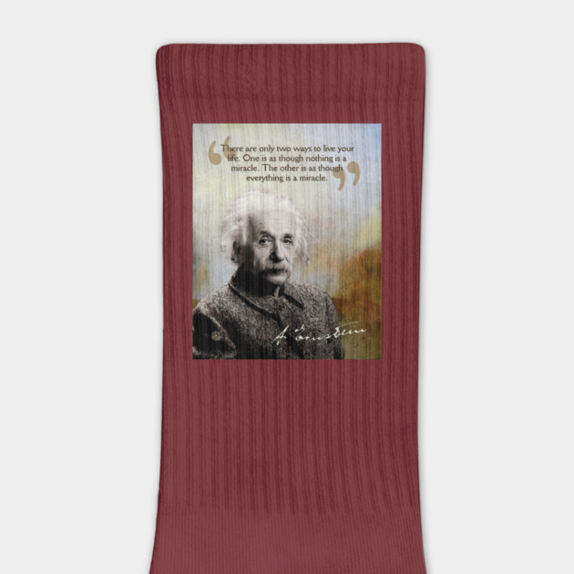 Albert Einstein Quote Design – Inspirational Science Wisdom Art by TuncGK