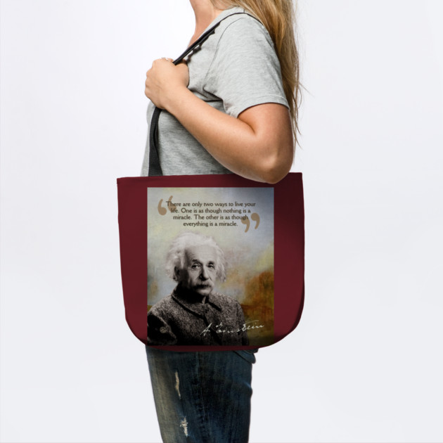Albert Einstein Quote Design – Inspirational Science Wisdom Art by TuncGK