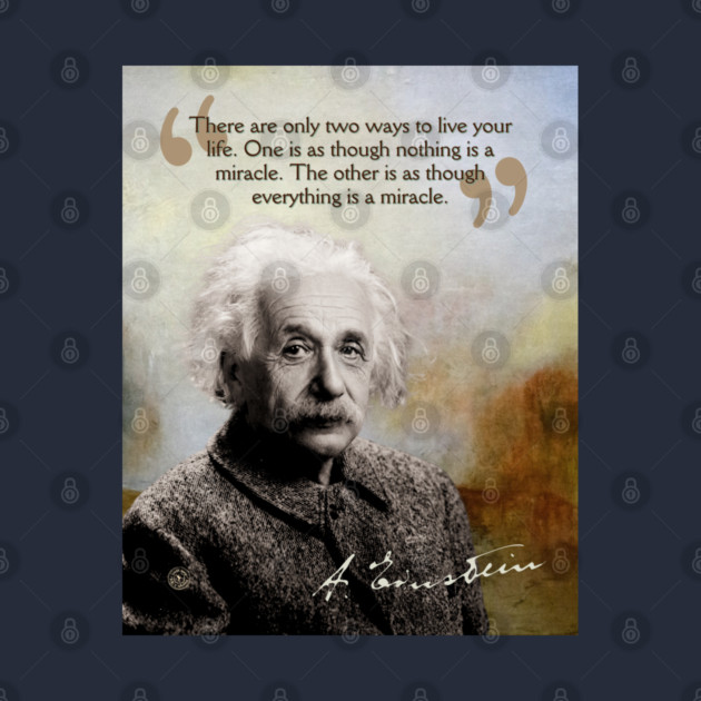 Albert Einstein Quote Design – Inspirational Science Wisdom Art by TuncGK