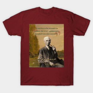 Bertrand Russell Quote – Thought-Provoking Philosophy & Logic Design T-Shirt