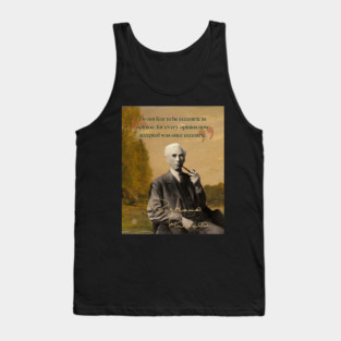 Bertrand Russell Quote – Thought-Provoking Philosophy & Logic Design Tank Top