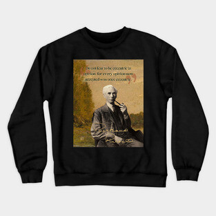Bertrand Russell Quote – Thought-Provoking Philosophy & Logic Design Crewneck Sweatshirt