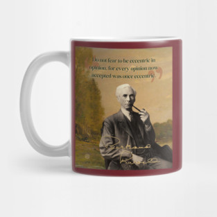 Bertrand Russell Quote – Thought-Provoking Philosophy & Logic Design Mug