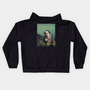 Charles Dickens Quote – Classic Literary Wisdom with a Victorian Aesthetic Kids Hoodie