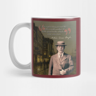 Conan Doyle Quote – Sherlock Holmes & Detective Mystery Aesthetic Mug