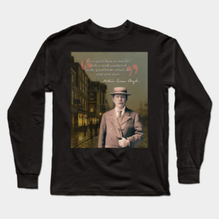 Conan Doyle Quote – Sherlock Holmes & Detective Mystery Aesthetic Long Sleeve T-Shirt