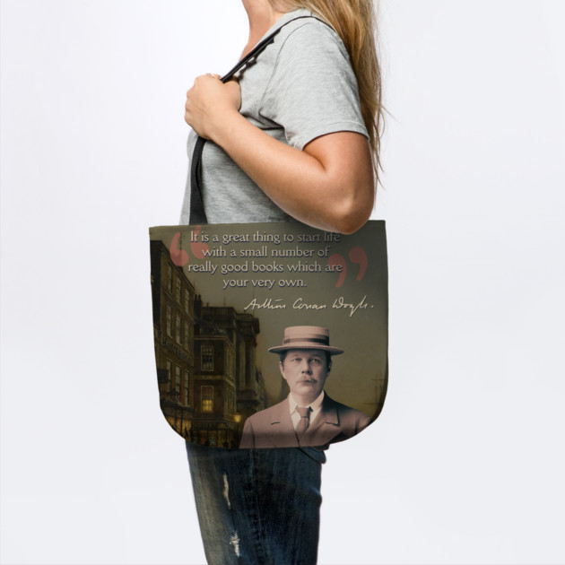 Conan Doyle Quote – Sherlock Holmes & Detective Mystery Aesthetic by TuncGK