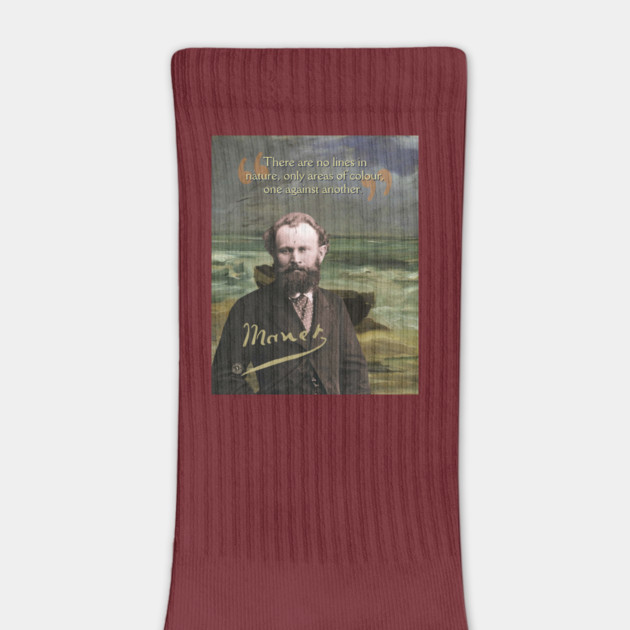 Edouard Manet Quote – Modern Art & Impressionism-Inspired Design by TuncGK