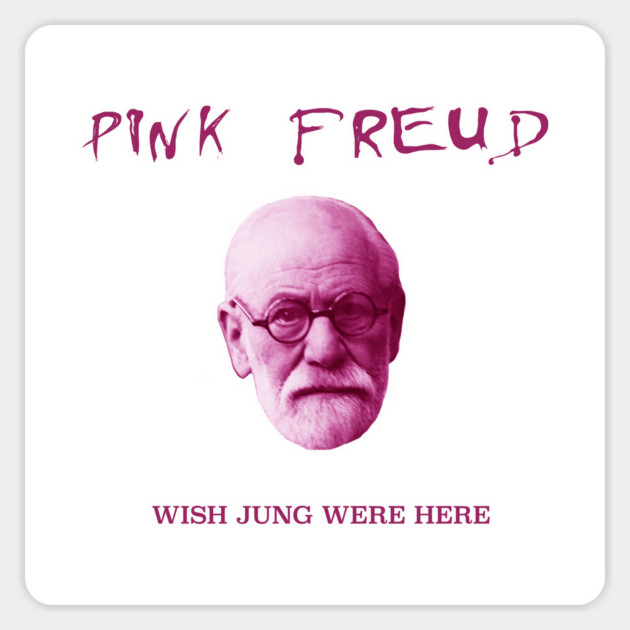 PINK FREUD Sticker by Therapy's Store