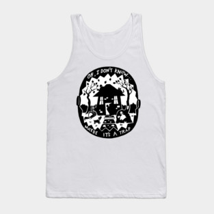 Dog at the Door - Illustrated lyrics - Aesop Rock Tank Top
