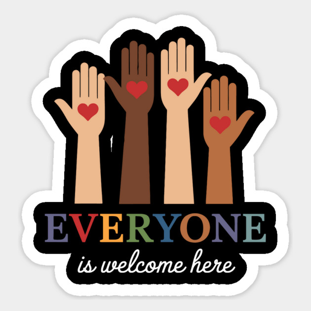 Everyone - Is - Welcome - Here - Idaho - Teacher Magnet by ArtistTee ⭐⭐⭐⭐⭐