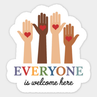 Everyone Is Welcome Here Idaho Teacher Magnet