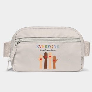 Everyone Is Welcome Here Idaho Teacher Bag