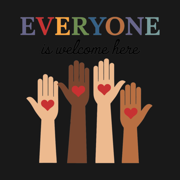 Everyone Is Welcome Here Idaho Teacher by ArtistTee ⭐⭐⭐⭐⭐