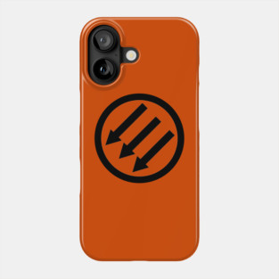 Anti Fascist - 3 Arrows / Iron Front Phone Case