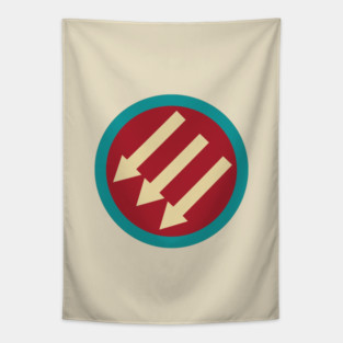 Anti Fascist - Classy 50's Tapestry