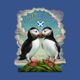 Puffin Love - Scotland T-Shirt