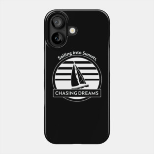 Sailing into Sunsets Phone Case