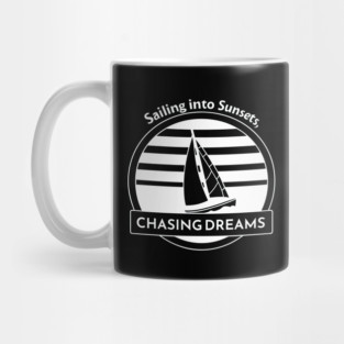 Sailing into Sunsets Mug