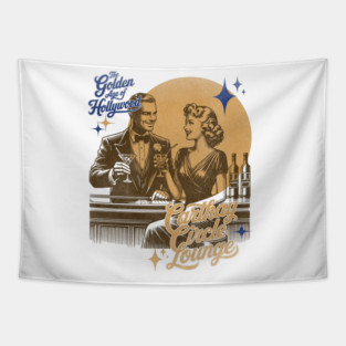 The Golden Age Of Hollywood Carthay Circle California Vintage Look Tapestry