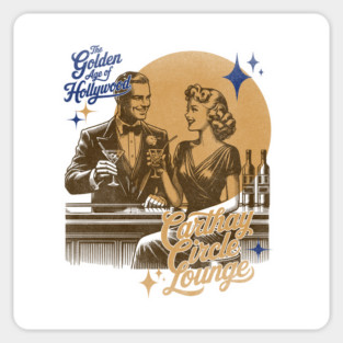 The Golden Age Of Hollywood Carthay Circle California Vintage Look Magnet