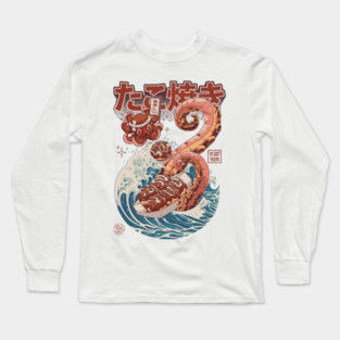 THE GREAT OISHI TAKOYAKI Long Sleeve T-Shirt