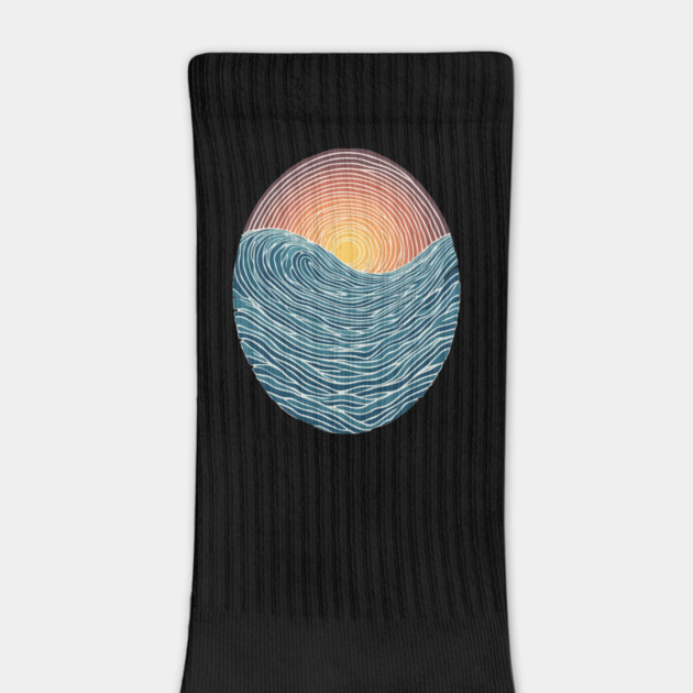 Ocean Wave Sunrise Design by Urbanprint
