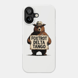 Foxtrot-Delta-Tango Phone Case