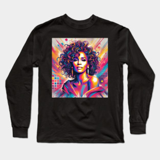 Whitney Houston Long Sleeve T-Shirt