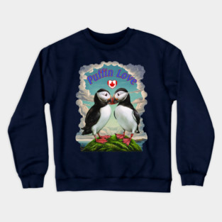 Puffin Love -  Canada Crewneck Sweatshirt
