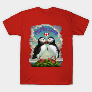Puffin Love -  Canada T-Shirt