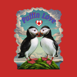 Puffin Love -  Canada T-Shirt