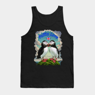 Puffin Love - Great Britain Tank Top
