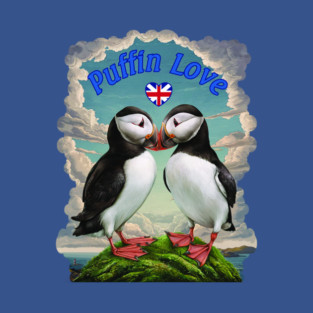 Puffin Love - Great Britain T-Shirt