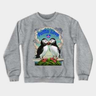 Puffin Love - Iceland Crewneck Sweatshirt
