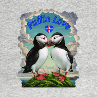 Puffin Love - Iceland T-Shirt