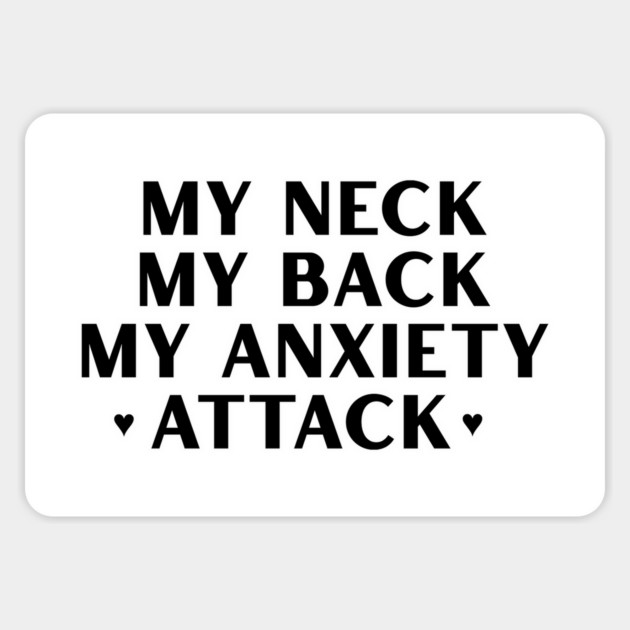MY ANXIETY ♡ ATTACK ♡ Magnet by Therapy's Store